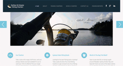 Desktop Screenshot of estuaryfishingcharters.com.au